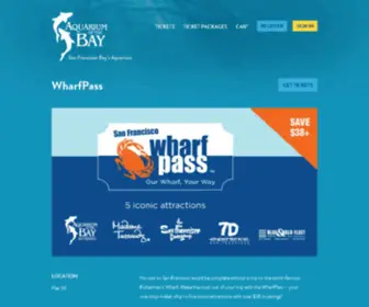 Wharfpass.com(Aquarium of the Bay) Screenshot