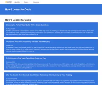 Wharfsideeatery.com(How I Learnt to Cook) Screenshot