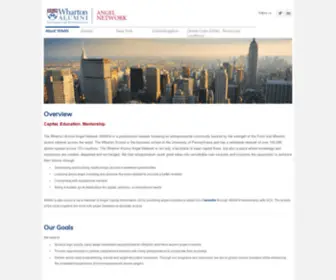 Whartonangelnetwork.co(Wharton Angel Network) Screenshot