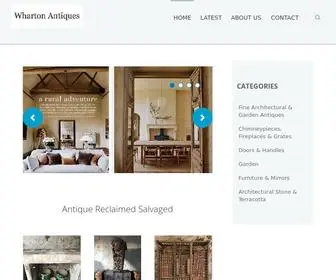 Whartonantiques.com(Wharton Antique Chimneypieces) Screenshot