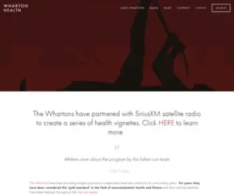 Whartonhealth.com(Stretch & Strength) Screenshot