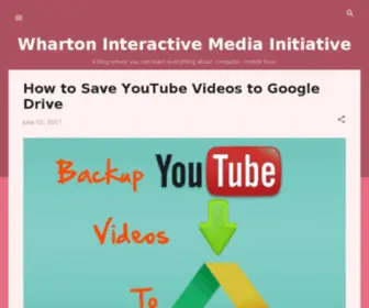 Whartoninteractive.com(Whartoninteractive) Screenshot