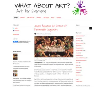 Whataboutart.org(What About Art) Screenshot