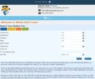 Whatadealtravel.com(Whatadealtravel) Screenshot