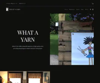 Whatayarnvt.com(What A Yarn) Screenshot