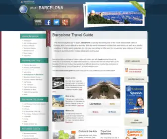 Whatbarcelona.com(Barcelona Travel Guide) Screenshot