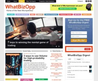 Whatbizopp.com(What Biz Opp) Screenshot