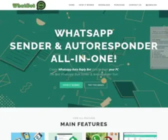 Whatbot.net(WA Sender and Autoresponder) Screenshot