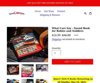 Whatcarssay.com(What Cars Say) Screenshot