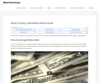 Whatcurrency.net(What Currency) Screenshot