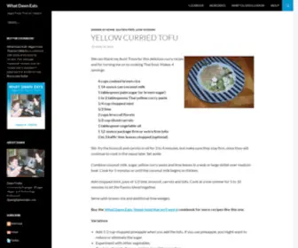 Whatdawneats.com(What Dawn Eats) Screenshot