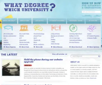 Whatdegreewhichuniversity.com(Whatdegreewhichuniversity) Screenshot