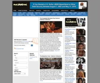 WhatDVD.net(DVD reviews and news on DVD releases) Screenshot