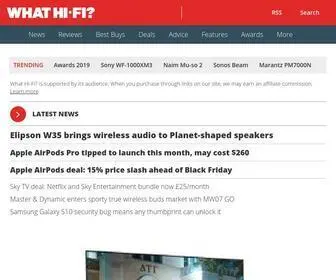 Whathifi.com(Tech news and reviews) Screenshot