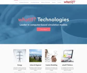 Whatiftechnologies.com(Home) Screenshot