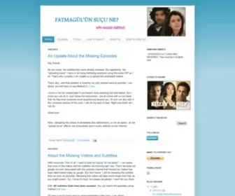 Whatisfatmagulsfault.com(What is Fatmagul's Fault) Screenshot