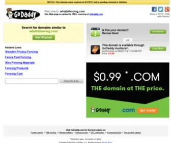 Whatisfencing.com(Whatisfencing) Screenshot
