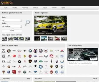Whatismycar.com(What is my car) Screenshot
