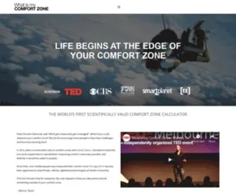 Whatismycomfortzone.com(Venture Harbour) Screenshot