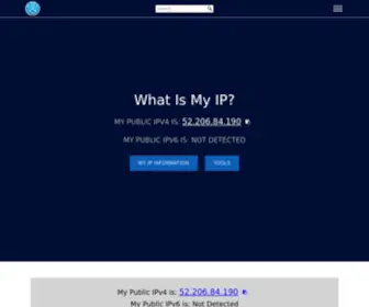 Whatismyip.com(What Is My IP) Screenshot