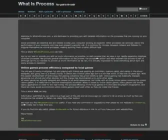 Whatisprocess.com(What) Screenshot
