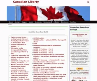 Whatistrue.com(Canadian Liberty) Screenshot