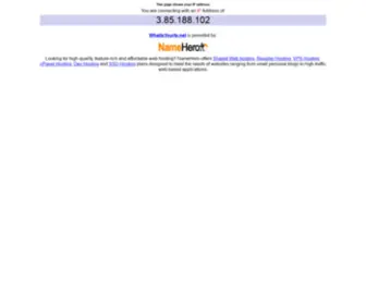 Whatisyourip.net(What Is Your IP Address) Screenshot