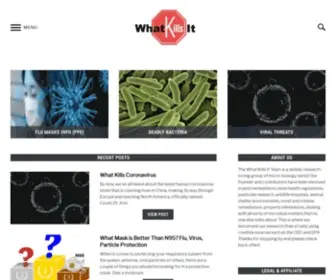 Whatkillsit.com(Whatkillsit) Screenshot