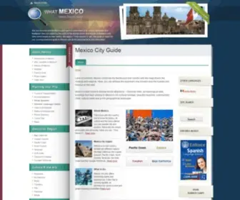 Whatmexico.com(Mexico Guide) Screenshot