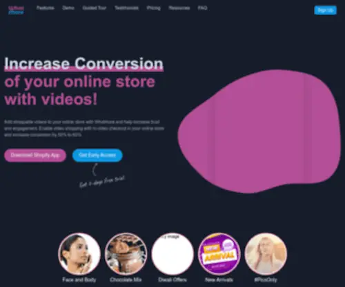 Whatmore.live(Increase Conversion with Videos) Screenshot