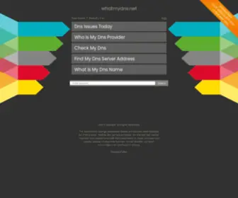 Whatmydns.net(whatmydns) Screenshot