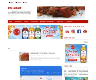 Whatoocook.com(WhaTooCook) Screenshot