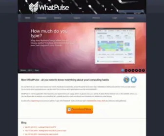 Whatpulse.org(Whatpulse) Screenshot