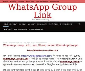 Whatsapgrouplink.com(WhatsApp Group Link) Screenshot