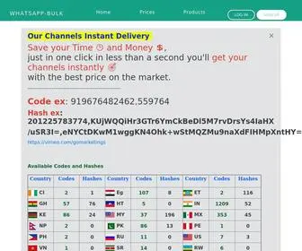 Whatsapp-Bulk.com(Whatsapp Bulk) Screenshot