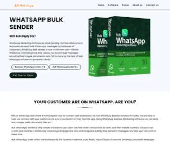 Whatsappbulksender.shop(BULK WHATSAPP SENDER by ABC Marketing) Screenshot