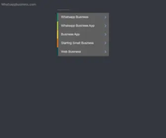 Whatsappbusiness.com(Singapore Web Hosting) Screenshot