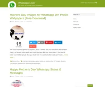Whatsapplover.com(Whatsapplover) Screenshot
