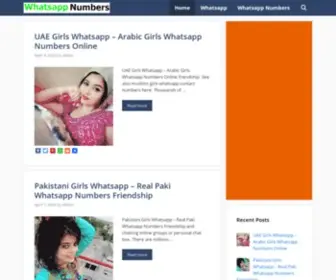 Whatsappsstatusvideo.com(WhatsApp Girls Numbers) Screenshot