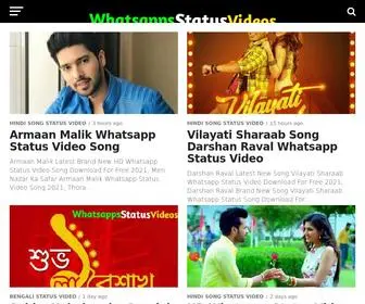 Whatsappsstatusvideos.com(Whatsapp Status Video) Screenshot