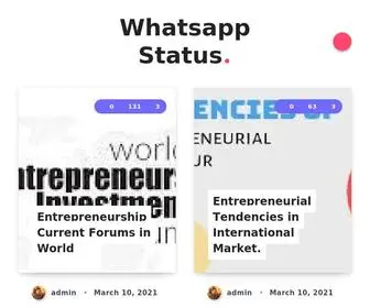 Whatsappstatuses.com(Tạp chí điện tử Bóng Đá) Screenshot