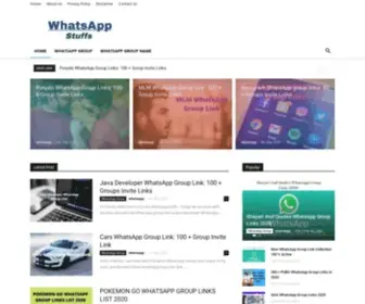 Whatsappstuffs.in(WhatsApp Stuffs) Screenshot