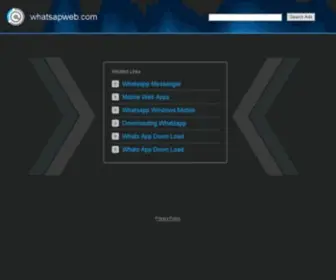 Whatsapweb.com(Whatsapweb) Screenshot