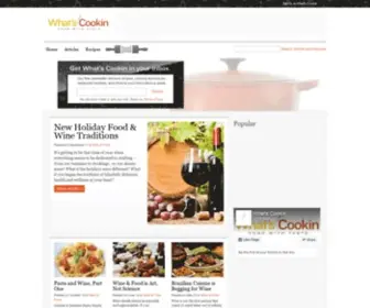 Whatscook.in(Food; recipes; ingredients; techniques) Screenshot