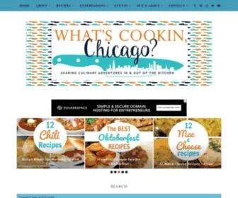 Whatscookinchicago.com(What's Cookin) Screenshot