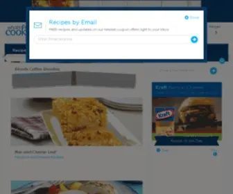Whatscookingtv.com(Kraft What's Cooking) Screenshot
