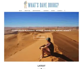 Whatsdavedoing.com(What's Dave Doing) Screenshot