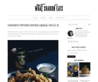 Whatsharoneats.com(What Sharon Eats) Screenshot