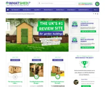 Whatshed.co.uk(Reviews Of Sheds & Garden Buildings In The UK) Screenshot