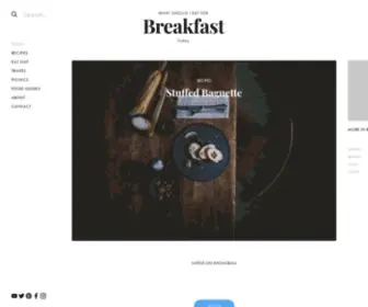 Whatshouldieatforbreakfasttoday.com(What Should I Eat For Breakfast Today) Screenshot